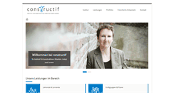 Desktop Screenshot of constructif.de